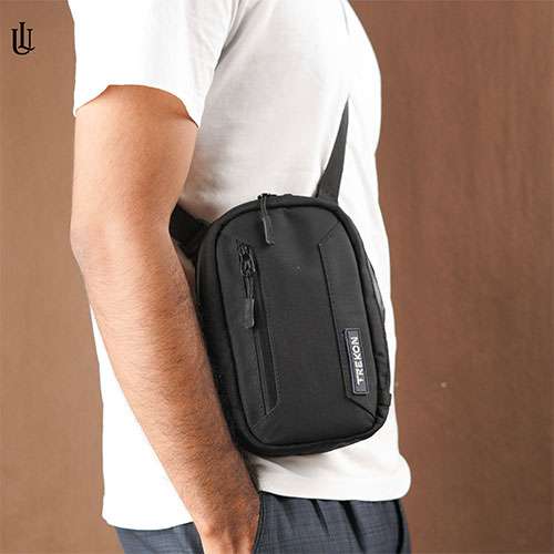 Trekon Crossbody Bag CB002 - Black