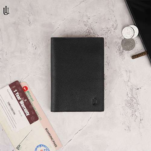 Taylor Passport Cover - Black [Grain]