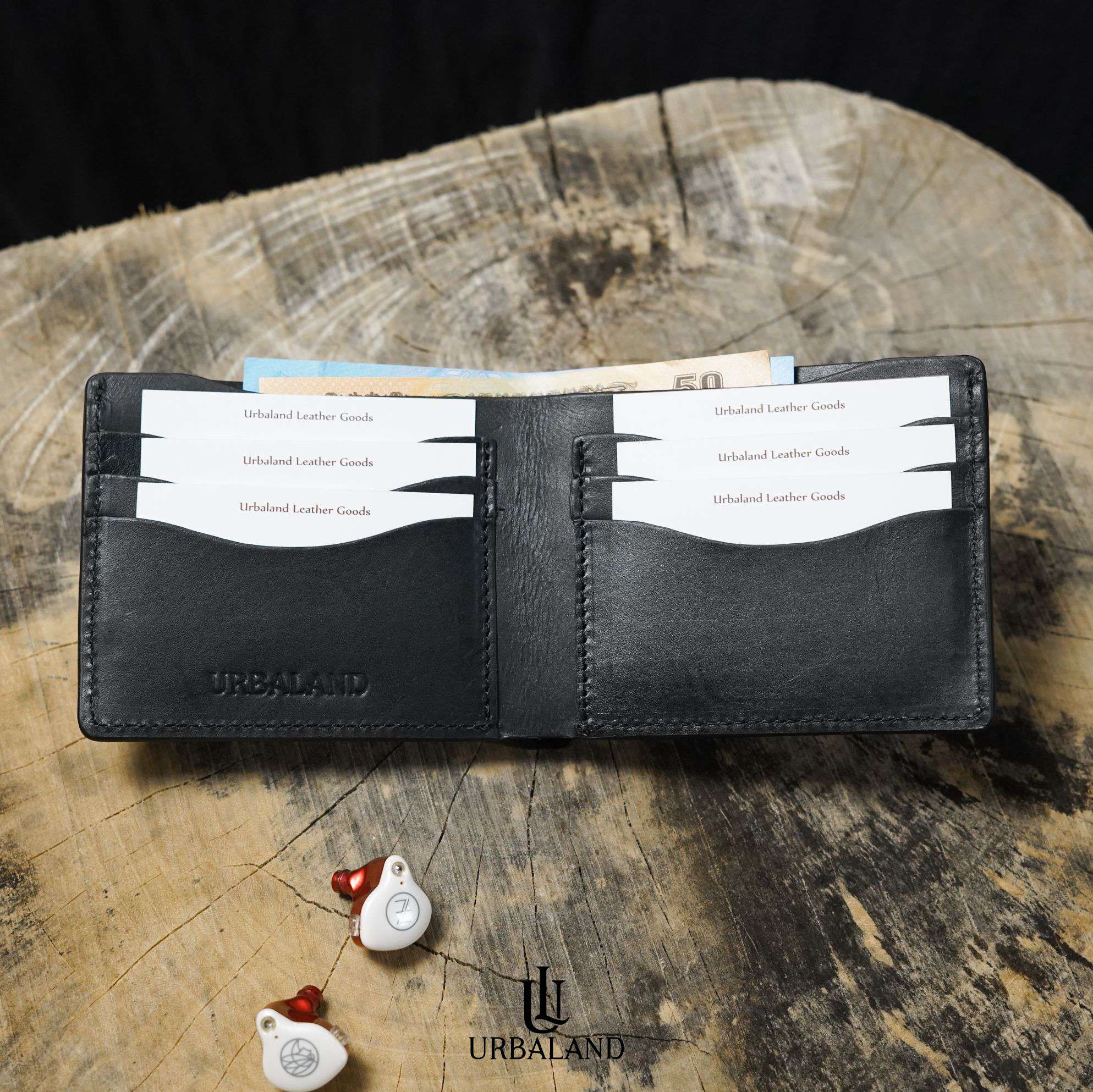 Clark Bifold Wallet - Black