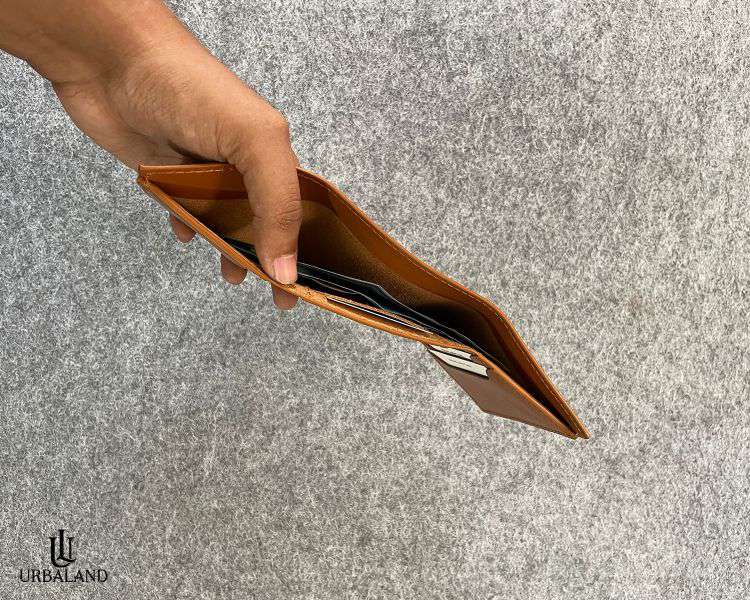 Theo Trifold Wallet - Brown