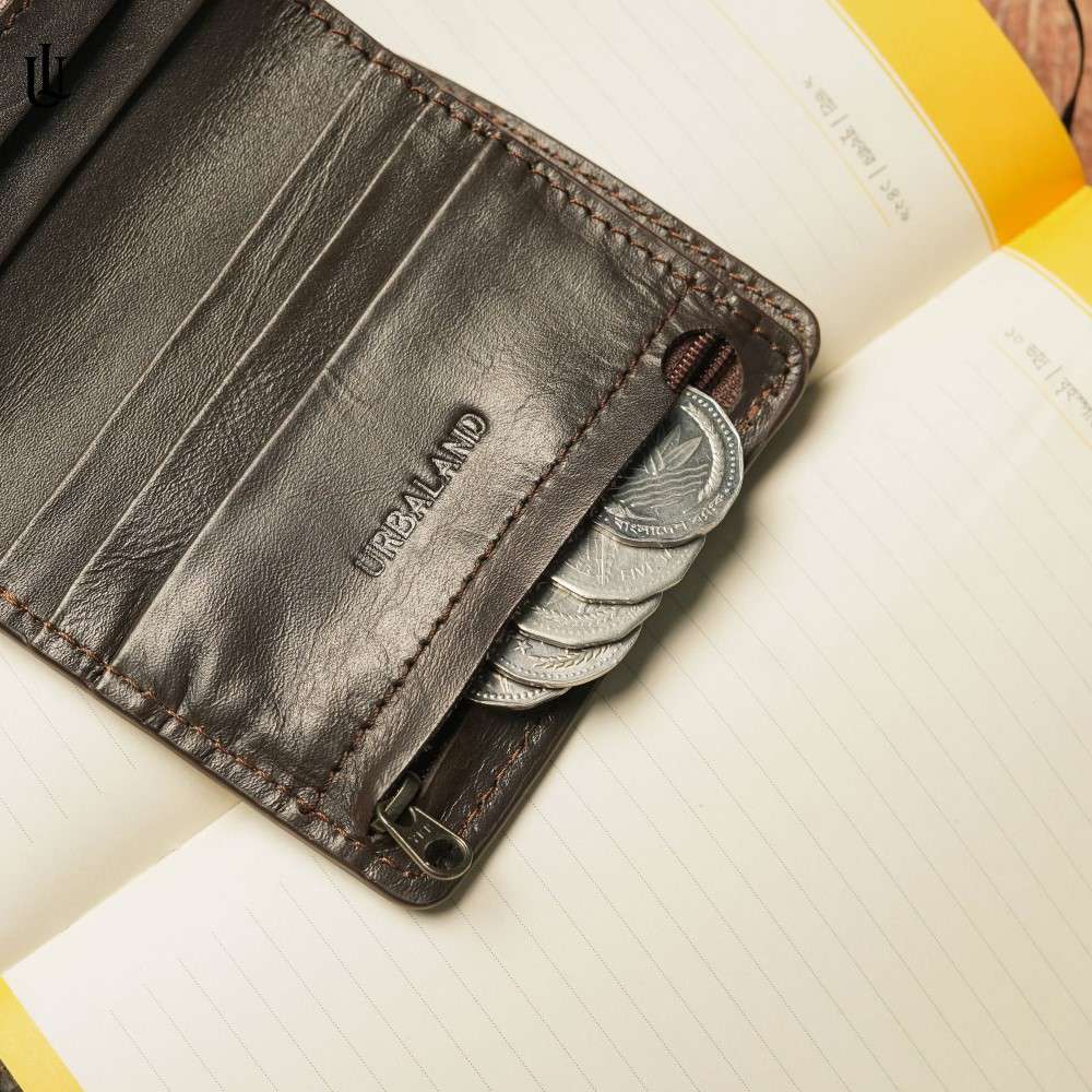 Kent Mini Wallet Chocolate