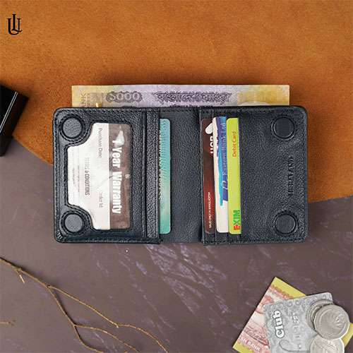 Matt Mini Wallet - Navy Blue