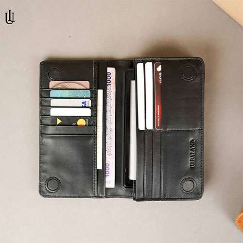 Mack Long Wallet - Black