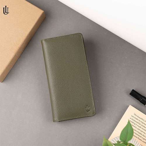 Wane Long Wallet - Olive
