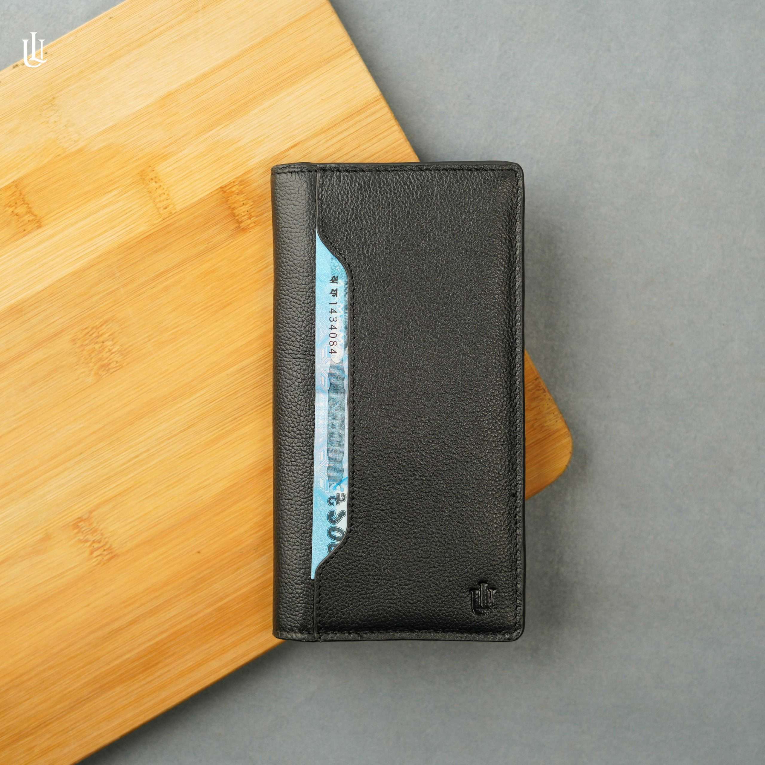 Jason Long Wallet - Black