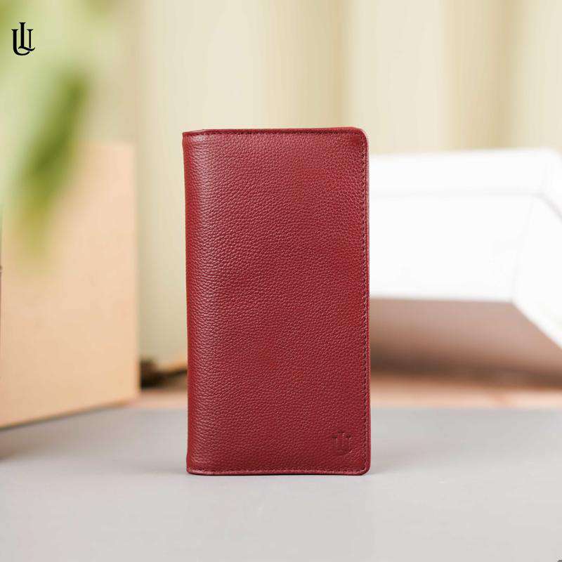 Wane Long Wallet - Red Wine