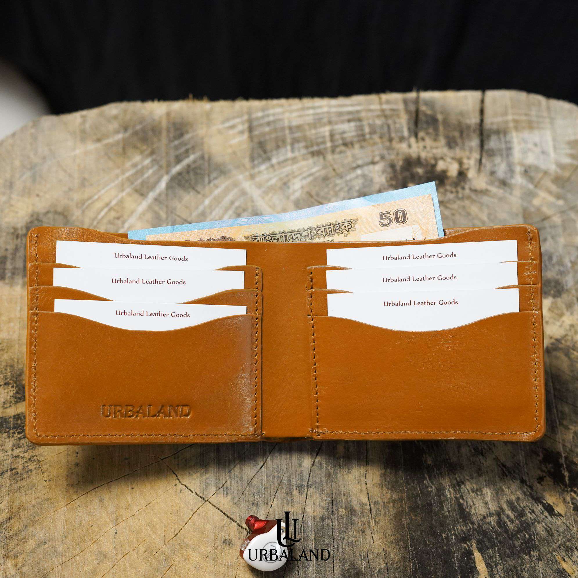 Clark Bifold Wallet - Brown